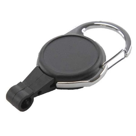 Badge Holder, Snap Hook, 2 7/8 inH, PK12