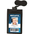 Badge Holder, Pouch, 9 inH, PK12
