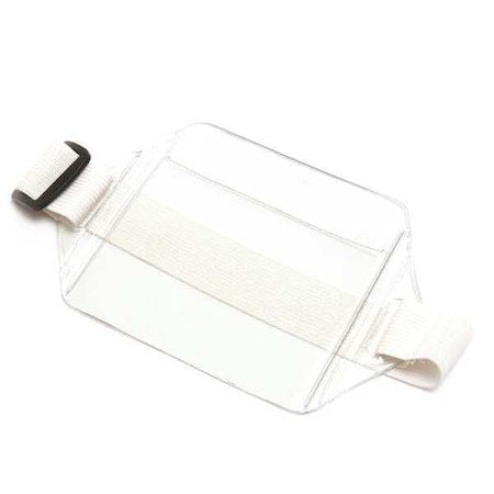 Arm Band Badge Holder, Pouch, 4 inH, PK12