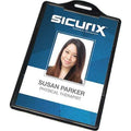 Badge Holder, Pouch, 2 7/8 inH, PK100