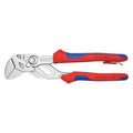 7 1/4 in V-Jaw Plier Wrench Smooth, Bi-Material Grip