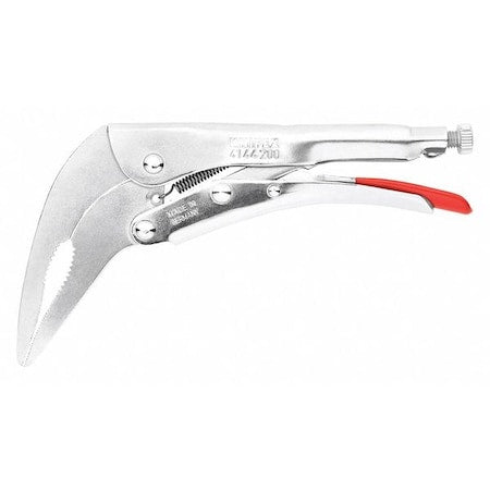 8 in Long Nose Plier Zinc Plated Handle