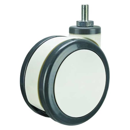 Stem Caster, Light-Duty, Swivel