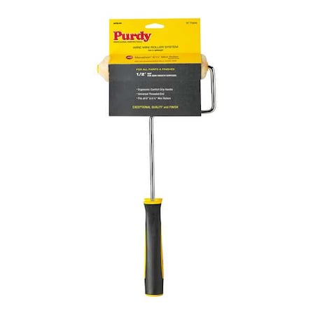 Paint Roller Kit, 6 1/2" L, 1/2" Nap