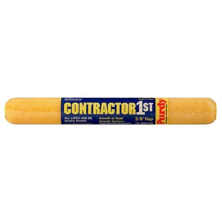 18"" Paint Roller Cover, 3/8"" Nap, Polyester