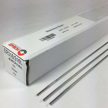 TIG Welding Rod, 3/32'' dia., 36'' L, 10 lb