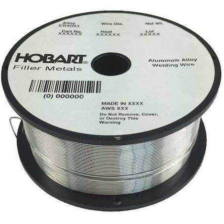 MIG Welding Wire, Solid, Aluminum, 1 lb.