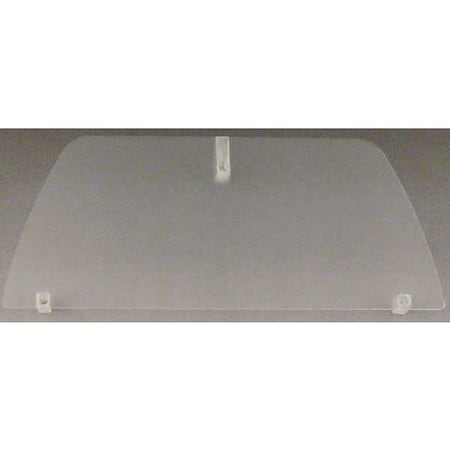 Frosted Comfort Shield, 4-1/2" L x 10" W