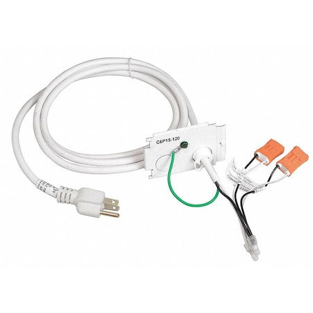 Cord and Plug Kit,For LHA FLUOR,6 ft L