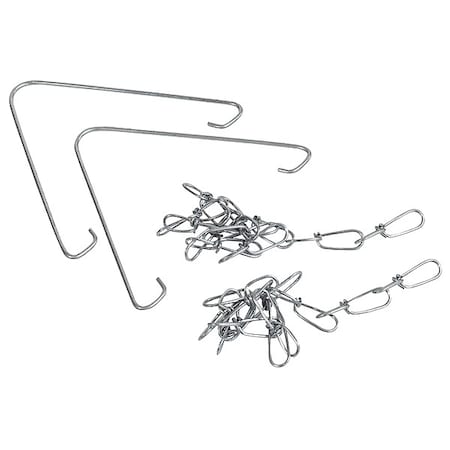 ChainHangerAssembly,Gray,14inH,14inL