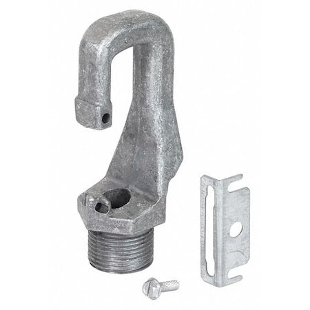MountingHook,Gray,41/6inH,21/6inL