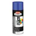 Spray Paint, True Blue, Gloss, Solvent, 12 oz