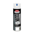 Inverted Marking Paint, 17 oz., Utility White, Solvent -Based