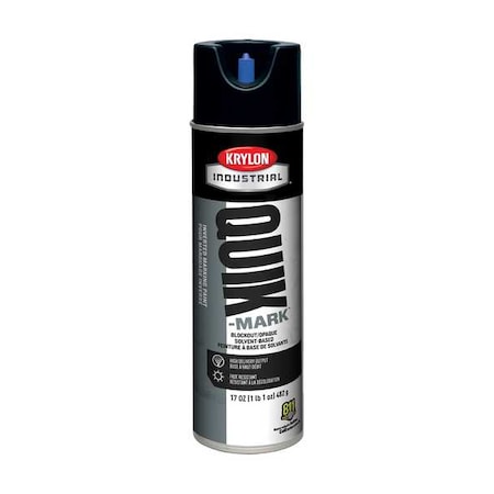 Inverted Marking Paint, 17 oz., Asphalt Black, Solvent -Based