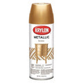 Spray Paint, Brass Metallic, Metallic, Solvent, 11 oz