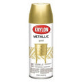 Spray Paint, Gold Metallic, Metallic, Solvent, 11 oz
