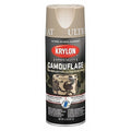 Spray Paint, Sand, Ultra-Flat, Solvent, 11 oz