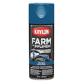 Spray Paint, Ford Blue, High-Gloss, Solvent, 12 oz