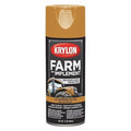 Spray Paint, Old Equipment Yellow, High-Gloss, Solvent, 12 oz