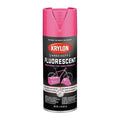 Spray Paint, Flourescent Cerise, Gloss, Solvent, 11 oz