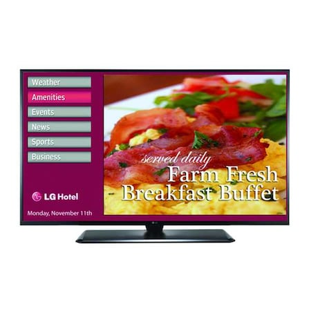 Hospitality HDTV, Weight Cap. 18 lb.
