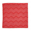 Microfiber Cloth Wipe 16"" x 16"", Red