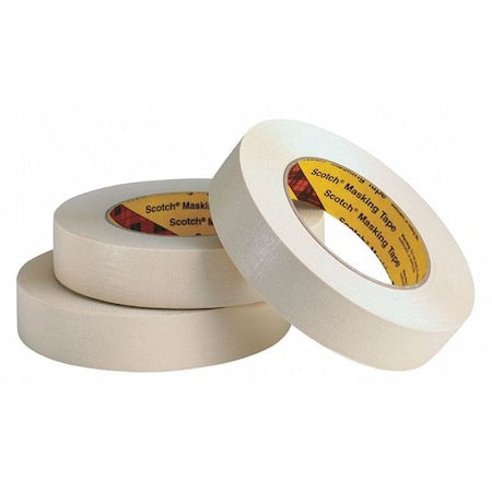 Painter's Tape, Tan, 18 mm W, 55 m L, 7.6 mil Thick, 231/231A