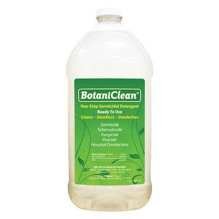 Germicidal Deodorizing Cleaner, 3L Bottle, Unscented