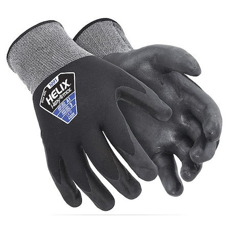 Cut Resistant Coated Gloves, Cut Level A1 , Dipped , Foam Nitrile , Sandy , 2XL 1 PR
