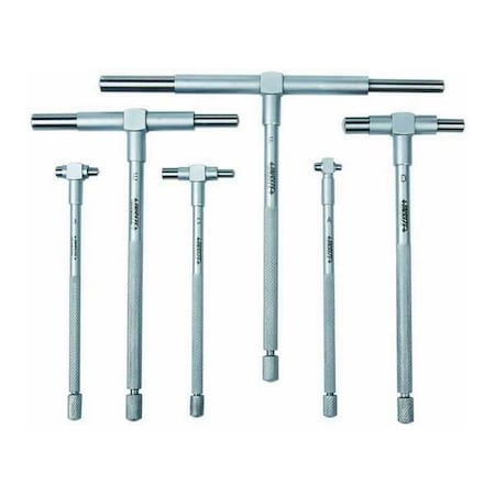 Telescoping Gauge Set, Number of Pieces 6