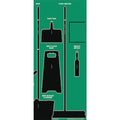 Shadow Board, 68 in H, 30 in W, Green