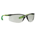 CCS, Safety Glasses, Scotchgard Anti-Fog & Anti-Scratch, Indoor/Outdoor Lens, Green Frame