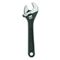 6" Adjustable Black Oxide Wrench - Carded