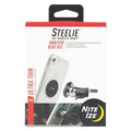 Cell Phone Car Mount Kit, Black/Silver