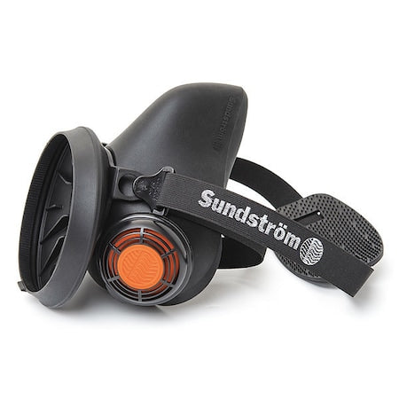 Half Mask Respirator, SR 100, Not Rated, Snap-In Gasket, Size, XL 0 Cartridges Included