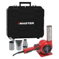 Heat Gun Kit, Corded Powered, 120V AC, Fixed Temp. Setting, 1,440 W Watt, Pistol-Grip Handle