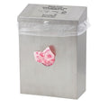 Sanitary Napkin Receptacle/Liner, Silver