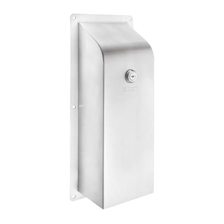 Toilet Paper Dispenser, (400) Tissues, SS