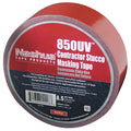 Duct Tape, Red, 60 yd L, 1-7/8 in W