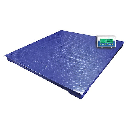 Floor Scale,Digital,2500 lb. Capacity