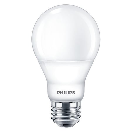 LED Lamp, A19 Bulb Shape, 8.8W, Dimmable