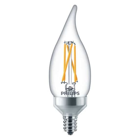 LED, 3.3 W, BA11, Candelabra Screw (E12)