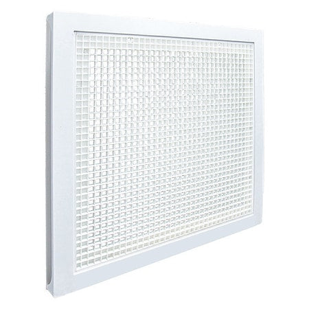 Return Air Grille 23 3/4 in X 23 3/4 in, Matte, Plastic