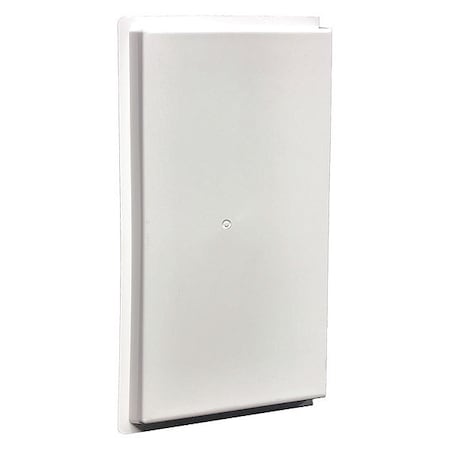 Side Air Diverter, Rectangular, Plastic