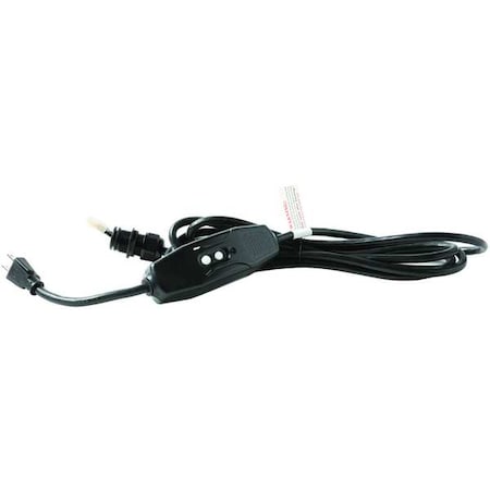 Power Cord, PVC, 11 in W, 11 in L