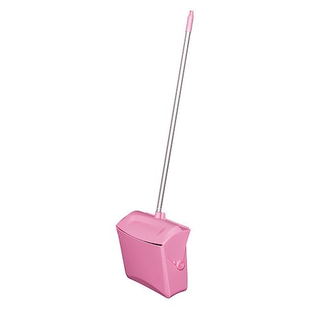 Dust Pan, Pink, 36" L, 14-1/2" W