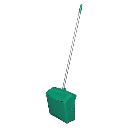 Long Handled Dust Pan, Green