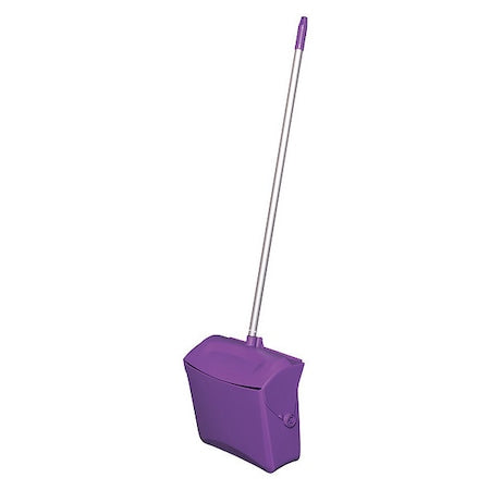 Dust Pan, Purple, 36" L, 14-1/2" W