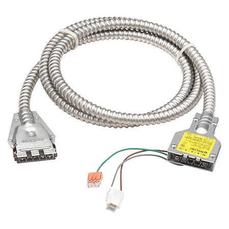 Fixture Cable,120V,7""L,2 1/4""W,1 1/4""H