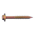 Dagger-Con Concrete Screw, 1/4"" Dia., Hex, 6"" L, Yellow Zinc, 250 PK